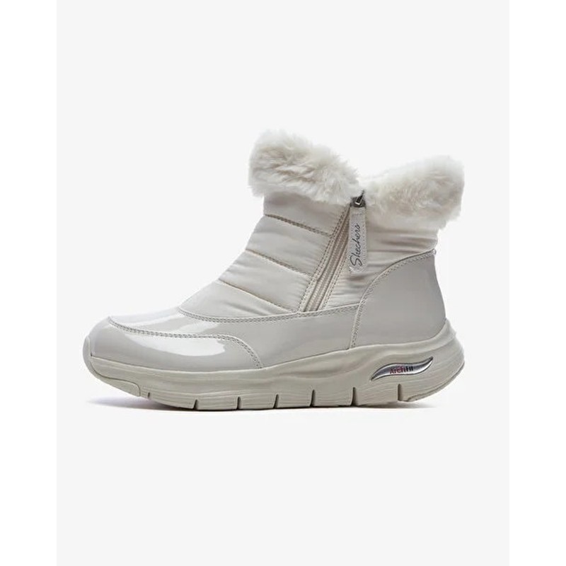 Skechers Arch Fit Smooth - Cool Puff Kadın Kar Botu (167252 WWHT) Beyaz